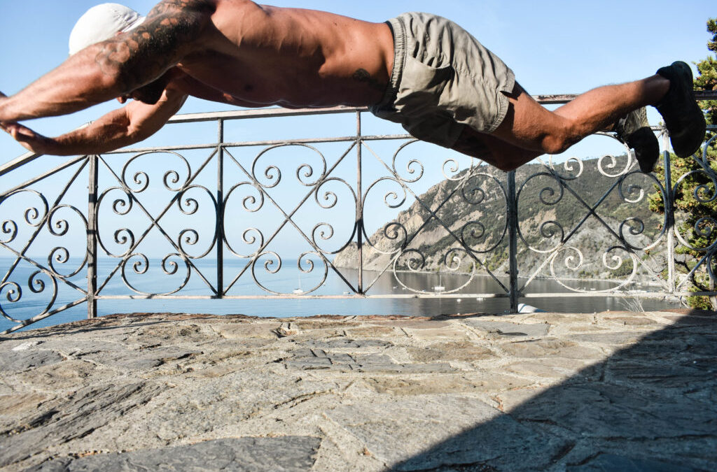 Exercise and eating when traveling in Italy