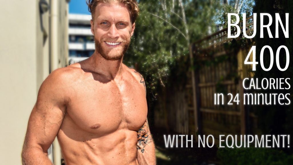 How to burn 400 calories in 24 minutes