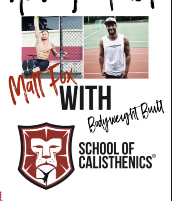 Podcast with School of calisthenics